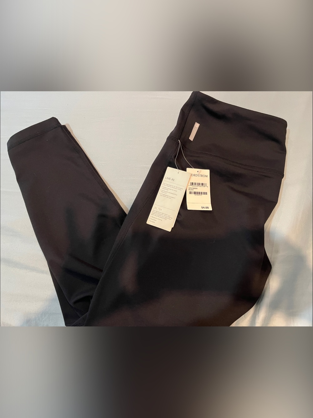 Nordstrom Zella Live In Black Leggings with Retail Tag